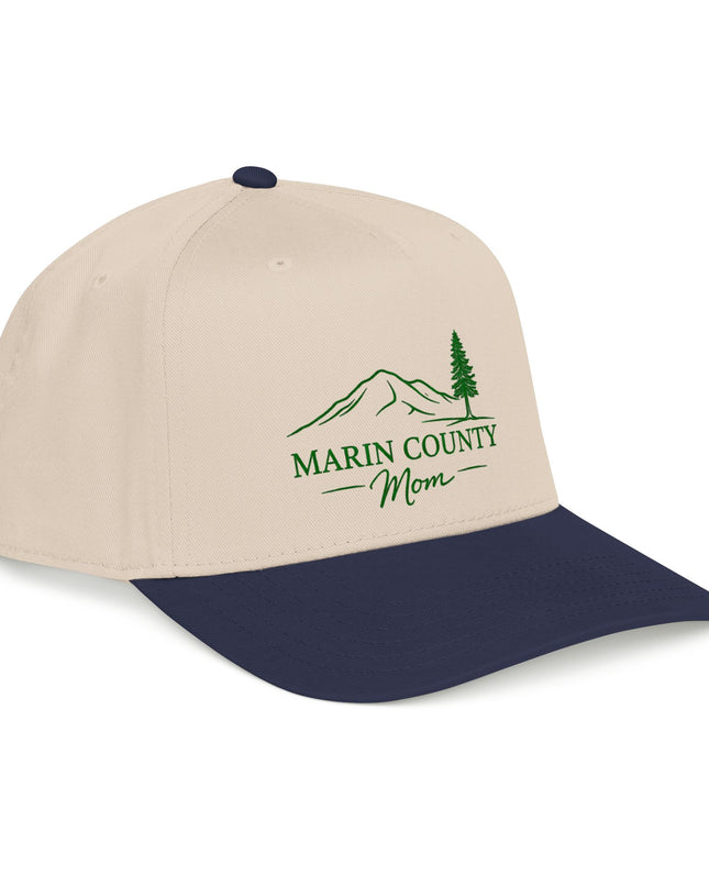 "Marin County Mom" Mid Profile Baseball Cap
