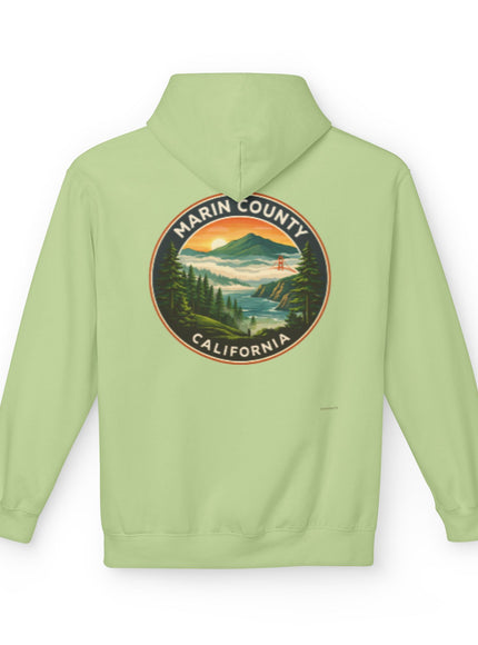 "Marin County, Above the Fog- no text" Unisex Midweight Softstyle Fleece Hoodie