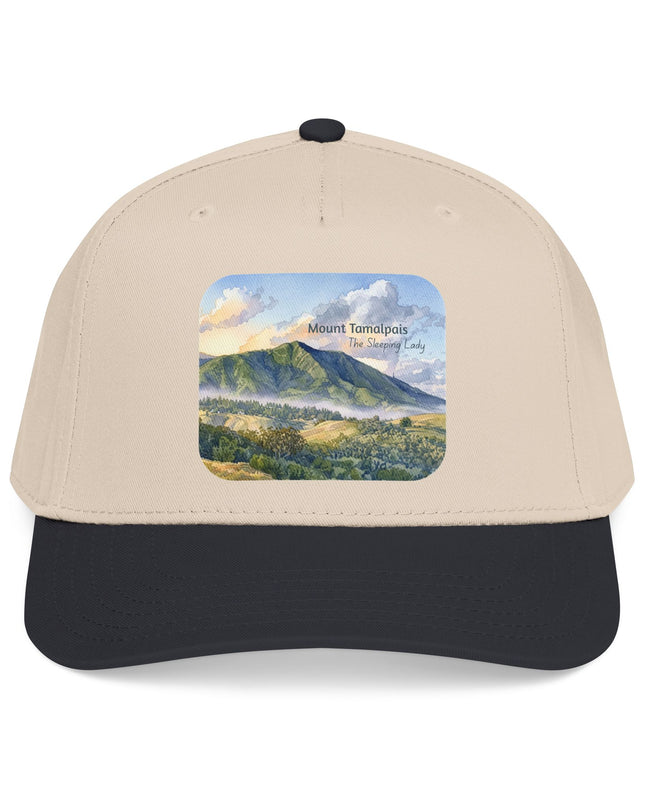 "Mount Tamalpais, the Sleeping Lady" Mid Profile Baseball Cap