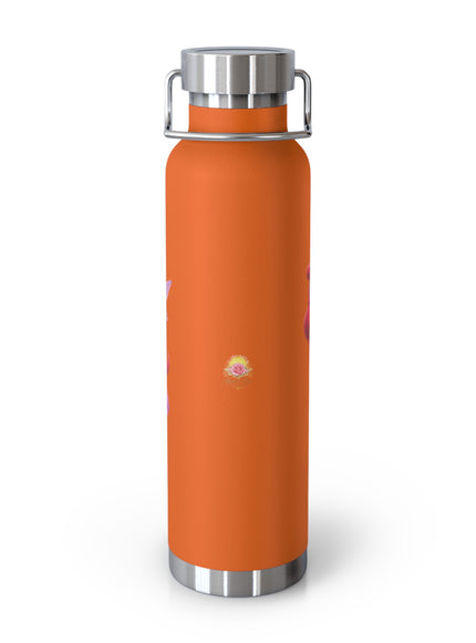 "Fuchsia Fairy" Copper Vacuum Insulated Bottle, 22oz