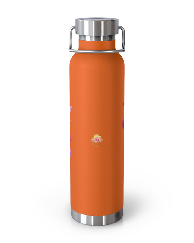 "Fuchsia Fairy" Copper Vacuum Insulated Bottle, 22oz