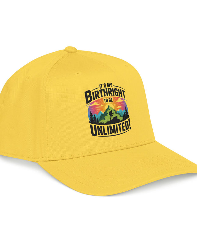 "It's my Birthright to be Unlimited" Mid Profile Baseball Cap