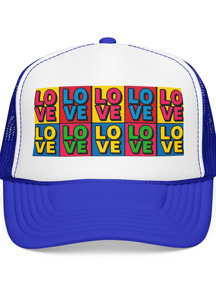 "Andy Warhol LOVE" Foam Trucker Hat