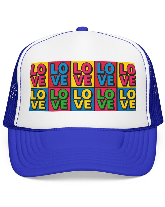 "Andy Warhol LOVE" Foam Trucker Hat
