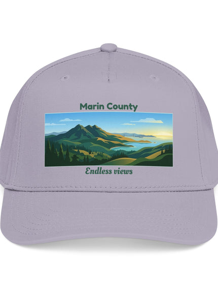 "Marin County - Endless Views" Mid Profile Baseball Cap