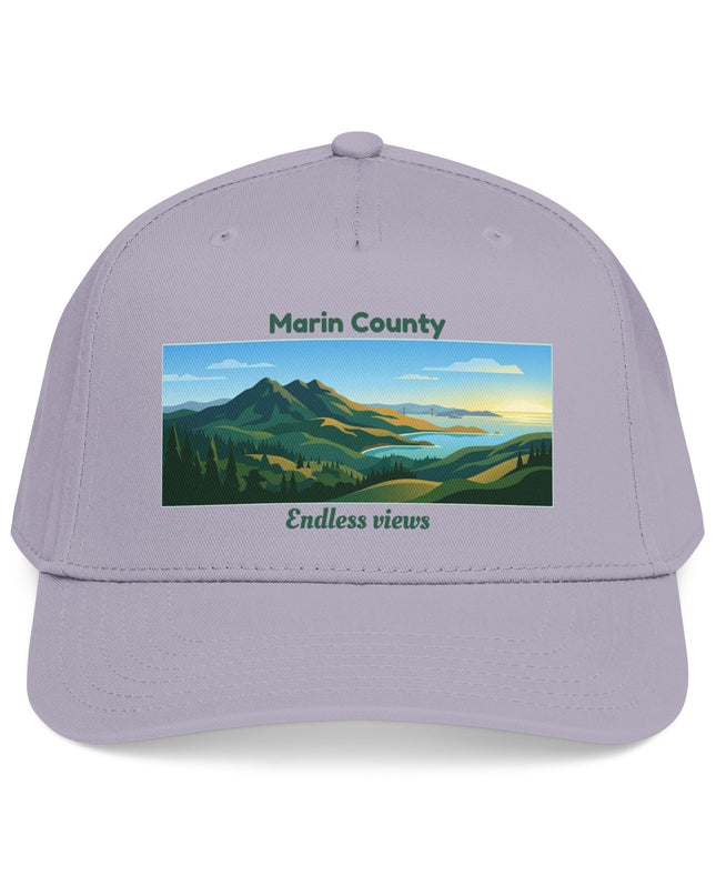 "Marin County - Endless Views" Mid Profile Baseball Cap