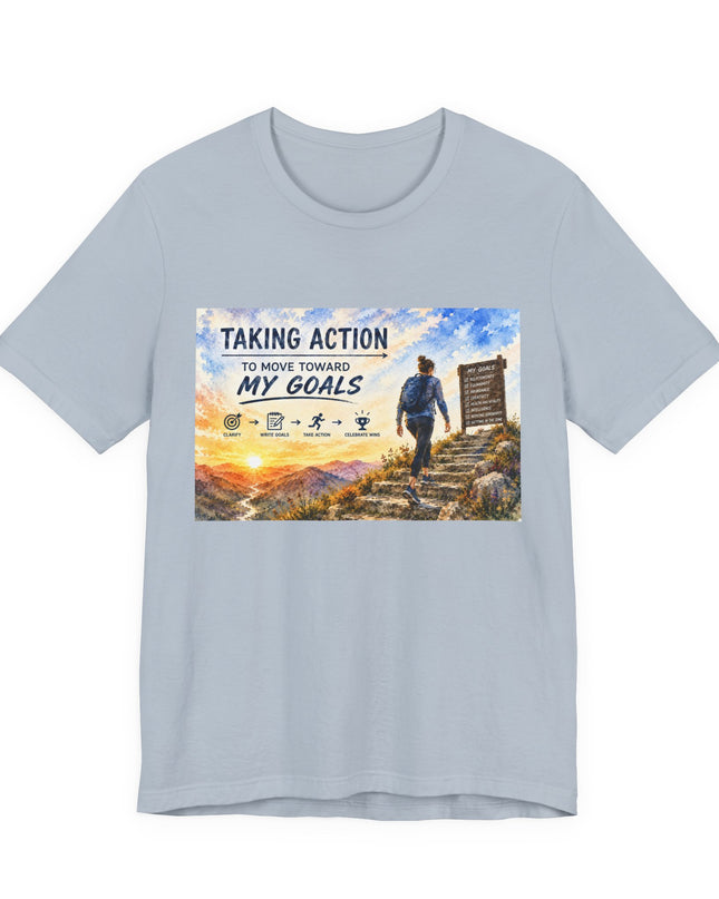 "Taking Action" Unisex Jersey Short Sleeve Tee