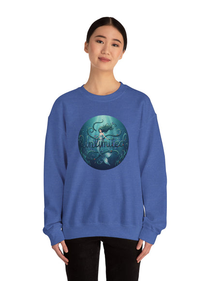 "Unlimited Mermaid" Unisex Adult Sweatshirt