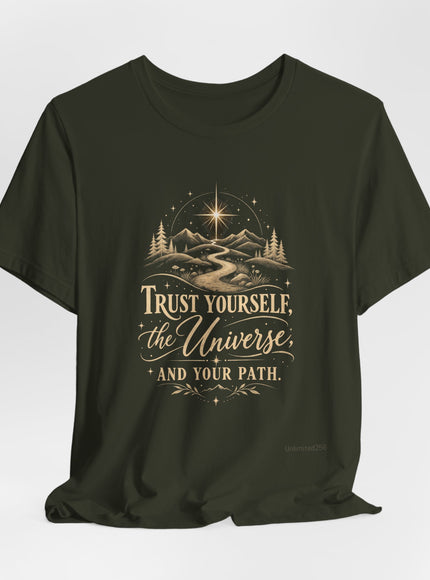 "Trust Yourself" Unisex Jersey Short Sleeve Tee