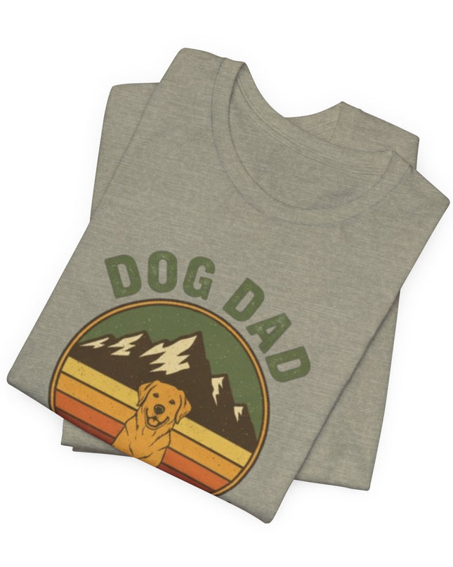 "Dog Dad Adventure Crew" Unisex Jersey Short Sleeve Tee