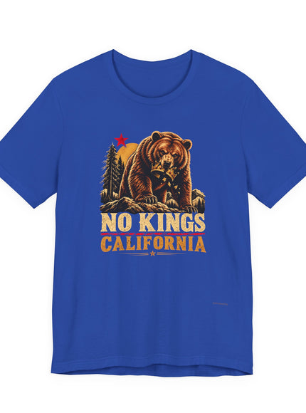 "No Kings California" Unisex Jersey Short Sleeve Tee