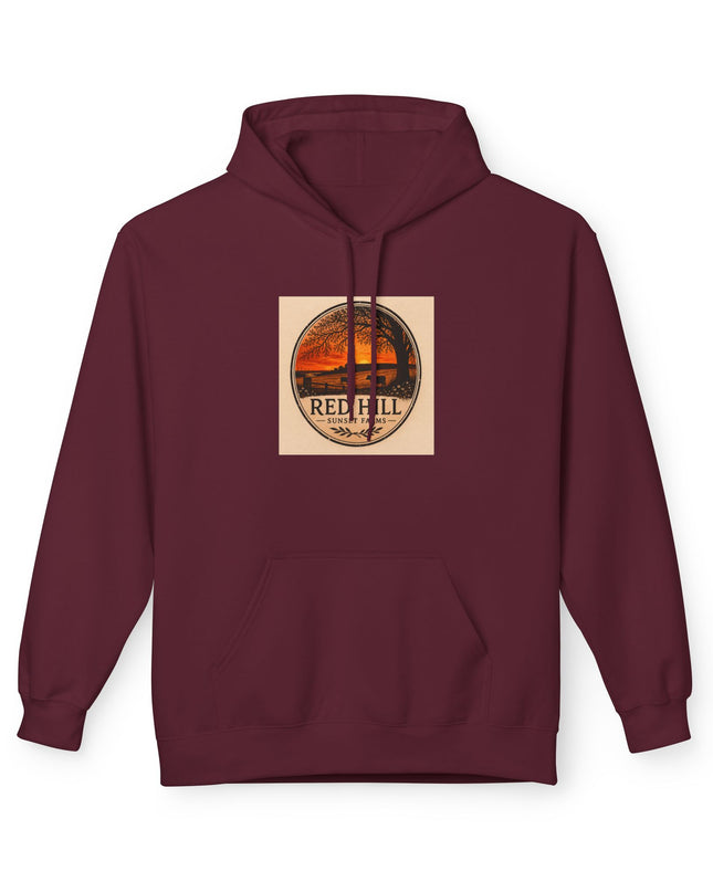 "Red Hill Sunset Farms" Unisex Midweight Softstyle Fleece Hoodie