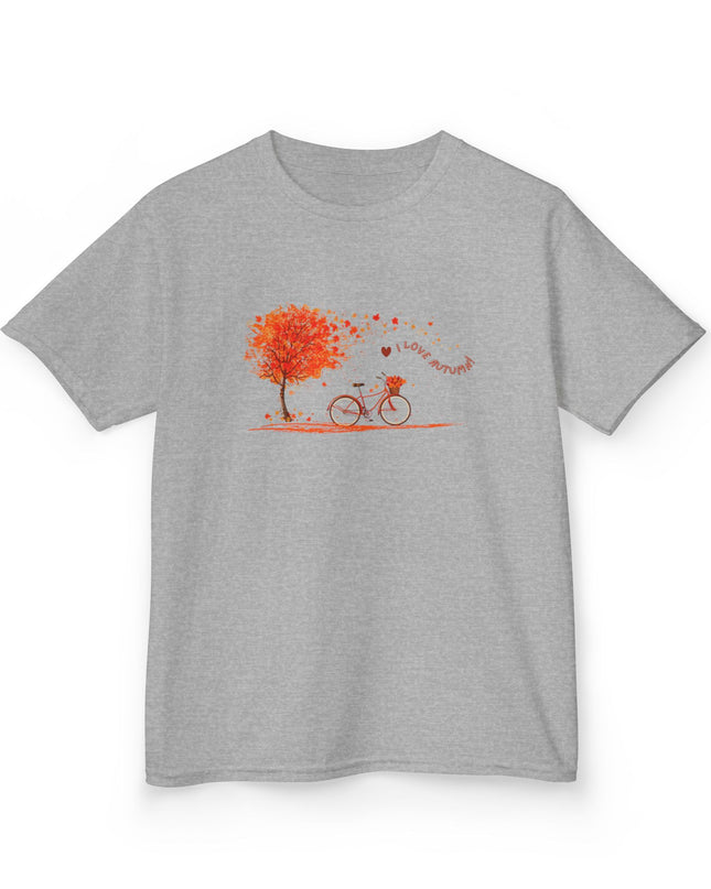 "I Love Autumn" Kids Heavy Cotton Tee