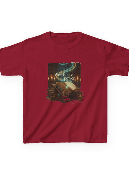 "Words Have Power" Kids Heavy Cotton Tee