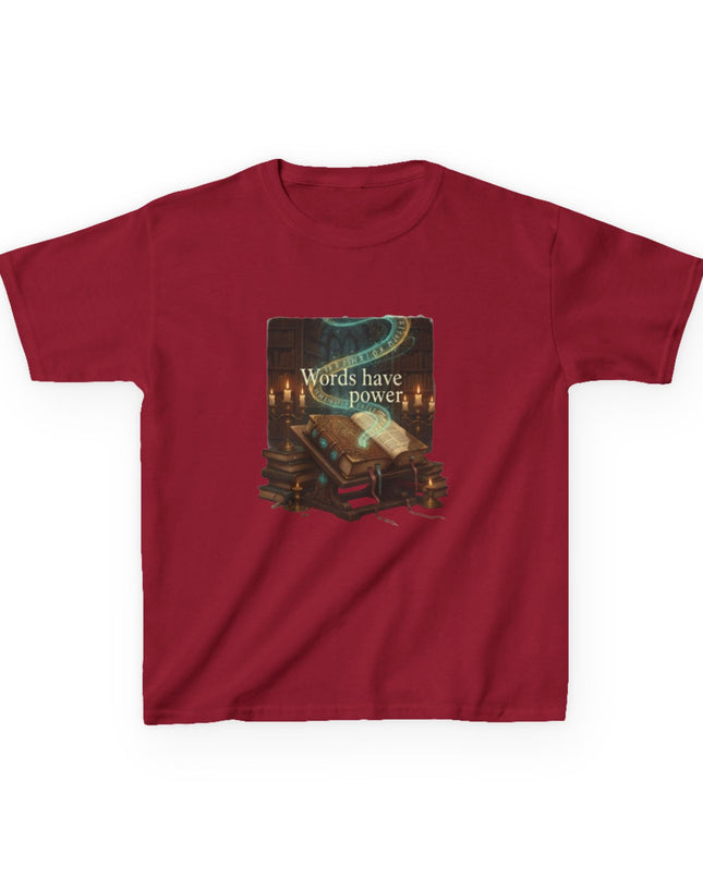 "Words Have Power" Kids Heavy Cotton Tee