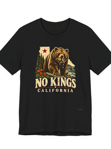 "No Kings California" Unisex Jersey Short Sleeve Tee