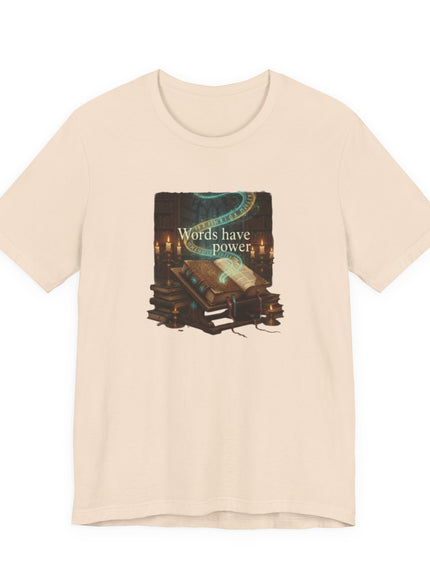 "Words Have Power Unisex Jersey Short Sleeve Tee