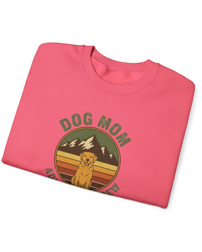 "Dog Mom Adventure Crew" Unisex Adult Sweatshirt