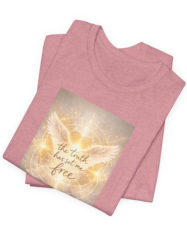 "The Truth Has Set Me Free" Unisex Jersey Short Sleeve Tee