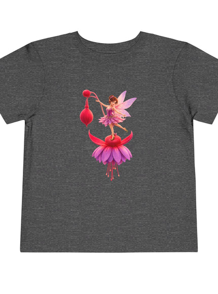 "Fuchsia Fairy" Toddler Short Sleeve Tee