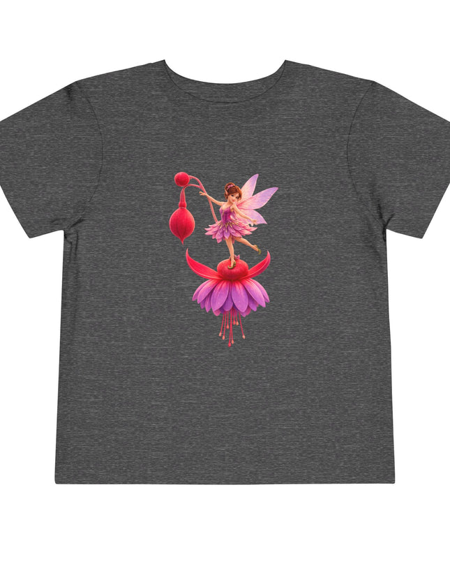 "Fuchsia Fairy" Toddler Short Sleeve Tee