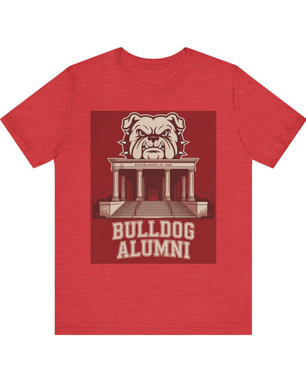 "Bulldog Alumni" Unisex Jersey Short Sleeve Tee