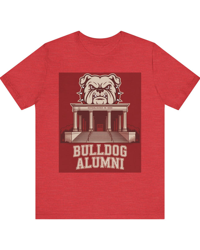 "Bulldog Alumni" Unisex Jersey Short Sleeve Tee