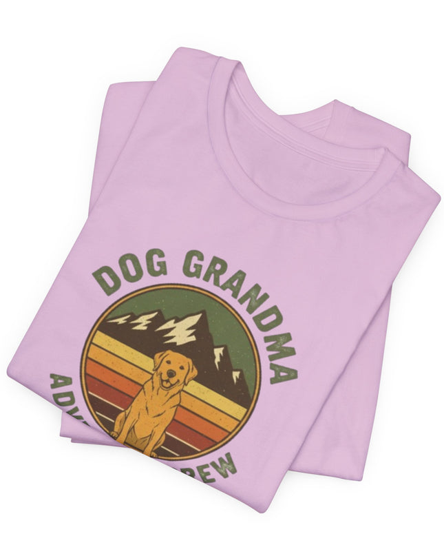 "Dog Grandma Adventure Crew" Unisex Jersey Short Sleeve Tee