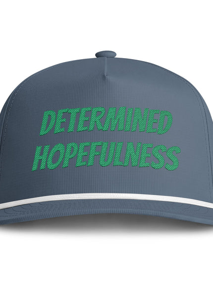 "Determined Hopefulness" Sunwashed Rope Cap