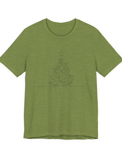 "Christmas Tree" Unisex Jersey Short Sleeve Tee