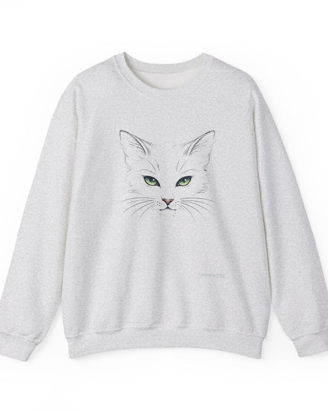 "Cat Face Sketch" Unisex Adult Sweatshirt