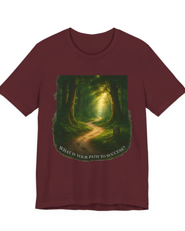 "Path to Success" Unisex Short Sleeve Tee