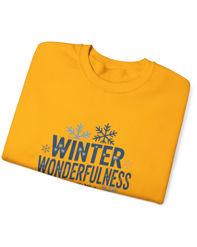 "Winter Wonderfulness" Unisex Adult Sweatshirt