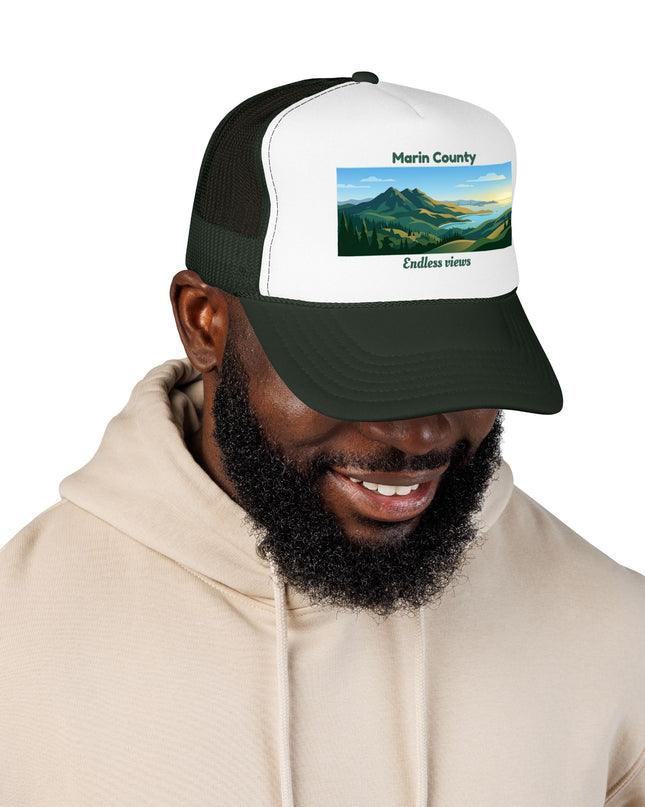 "Marin County - Endless Views" Foam Trucker Hat