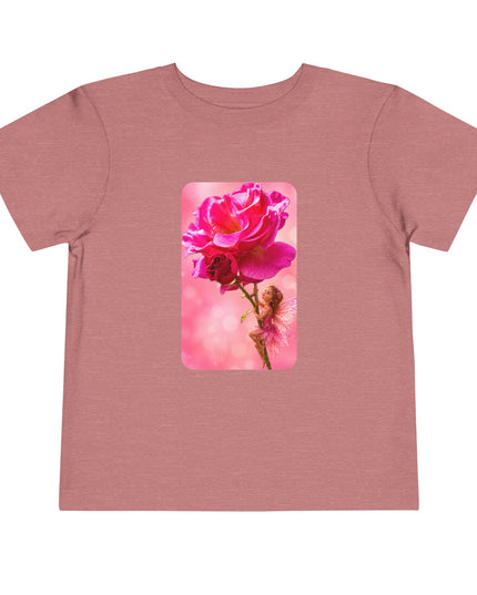 "Fairy Rose" Toddler Short Sleeve Tee