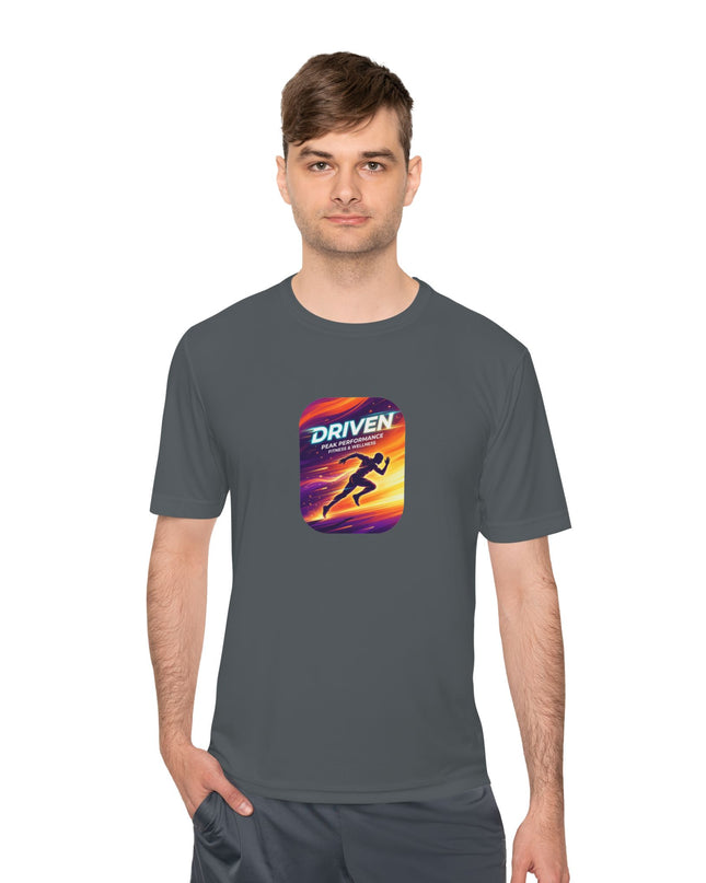 "Driven" Unisex Moisture Wicking Tee