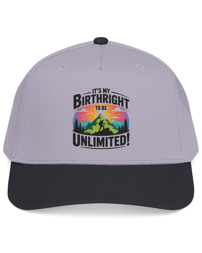 "It's my Birthright to be Unlimited" Mid Profile Baseball Cap
