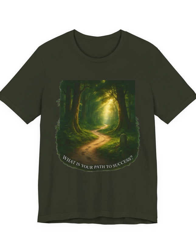 "Path to Success" Unisex Short Sleeve Tee