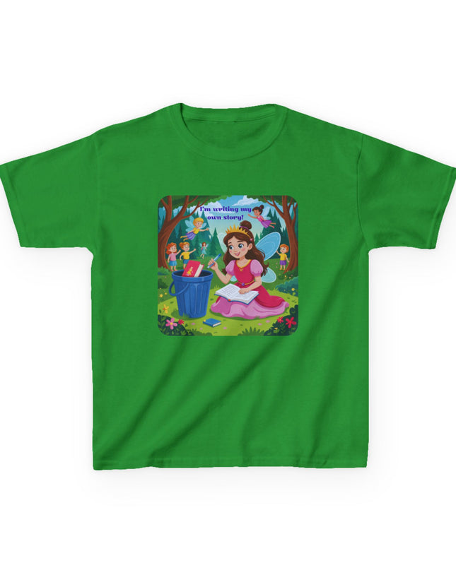 "I'm Writing my Own Story!" Kids Heavy Cotton Tee