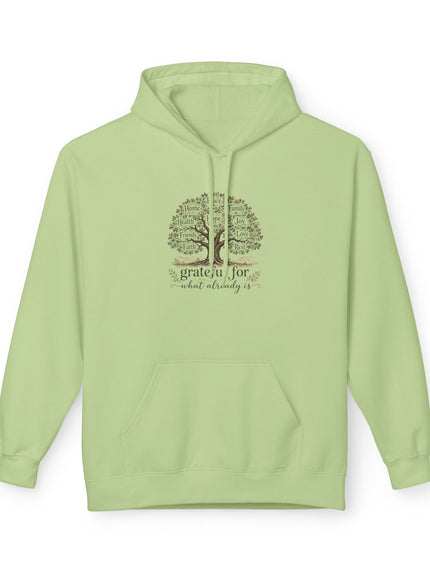 "Grateful For What Already Is" Unisex Midweight Softstyle Fleece Hoodie