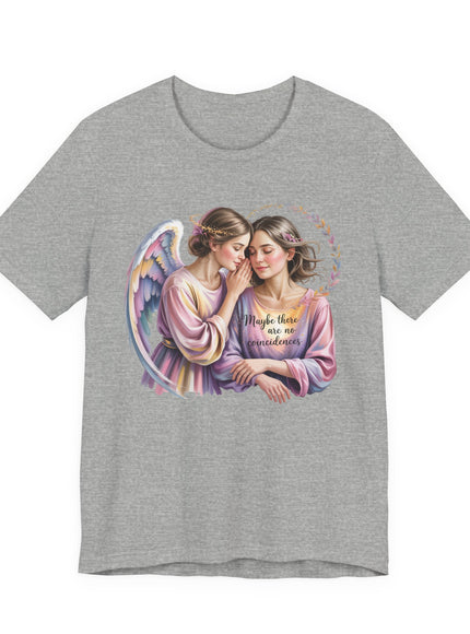 "Maybe There Are No Coincidences" Unisex Jersey Short Sleeve Tee