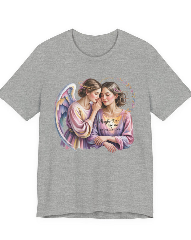 "Maybe There Are No Coincidences" Unisex Jersey Short Sleeve Tee