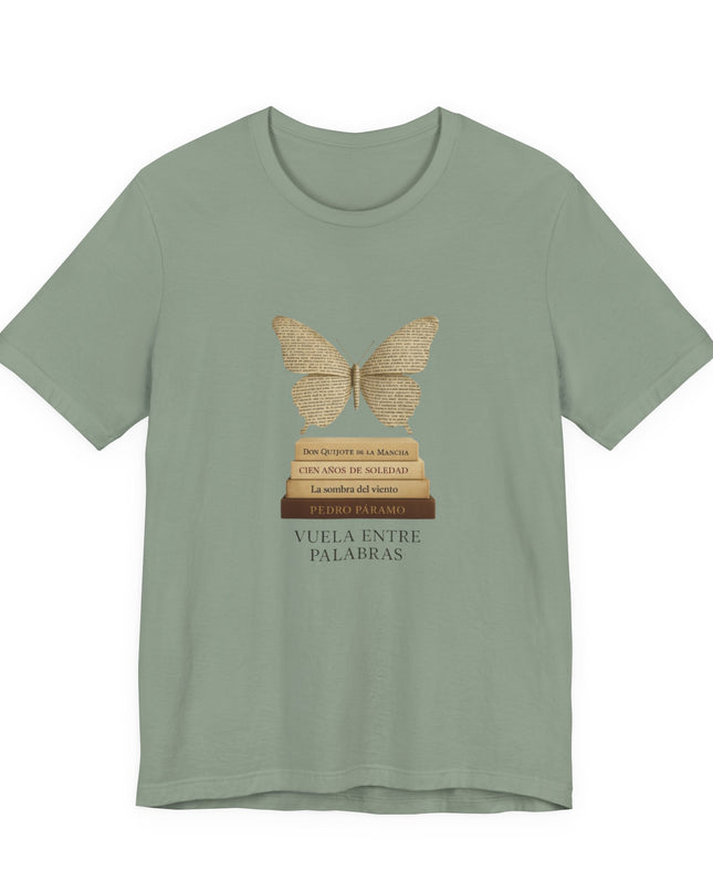 "Vuela entre Palabras" Unisex Jersey Short Sleeve Tee