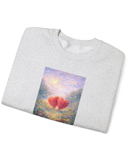 "Valentine's Day - Monet Style" Unisex Adult Sweatshirt