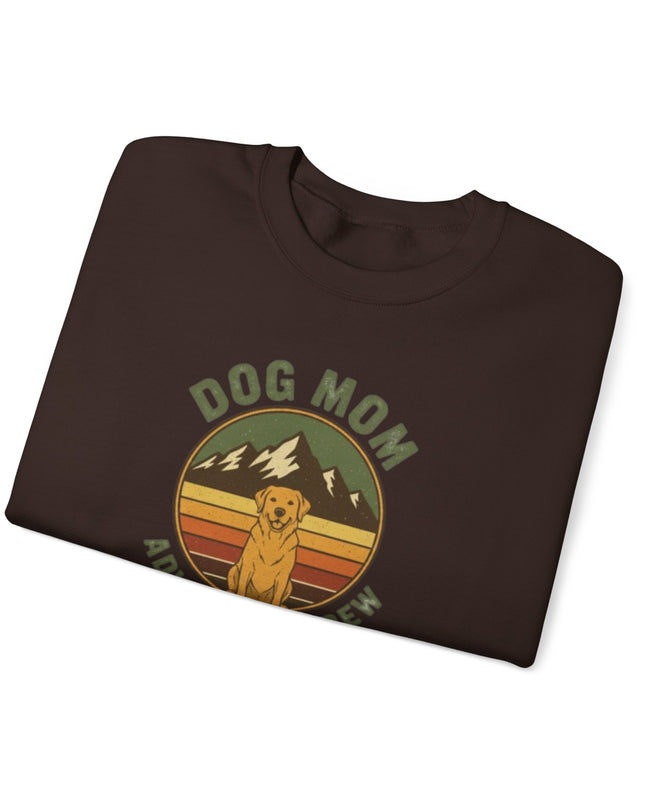 "Dog Mom Adventure Crew" Unisex Adult Sweatshirt