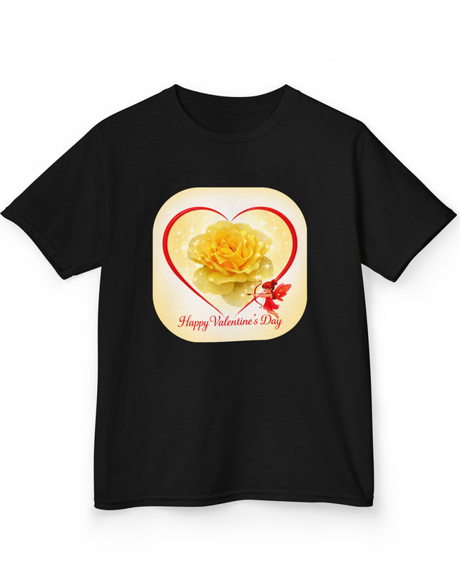 "Happy Valentine's Day" Kids Heavy Cotton Tee