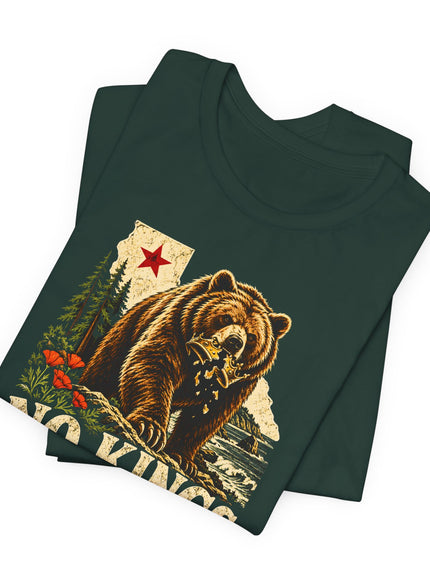 "No Kings California" Unisex Jersey Short Sleeve Tee