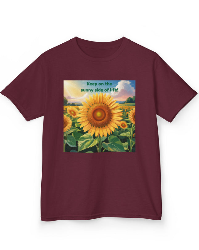 "Keep on the Sunny Side of Life" Kids Heavy Cotton Tee