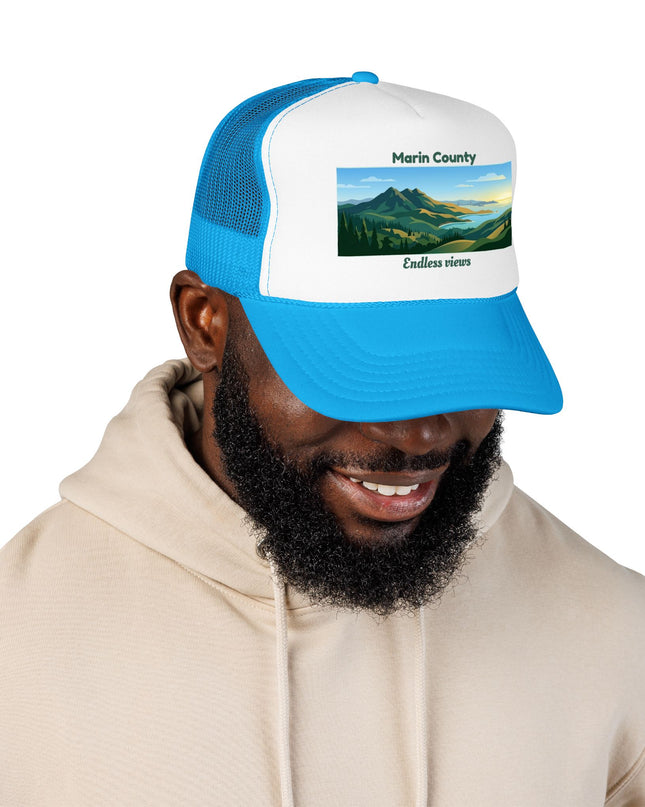 "Marin County - Endless Views" Foam Trucker Hat