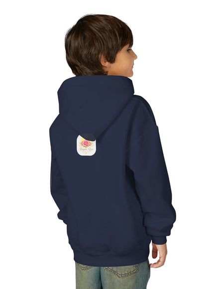 "My Mother Says I am Royalty" Youth Heavy Blend Hooded Sweatshirt